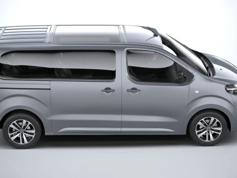 Peugeot E-Traveller 2024 3D Model