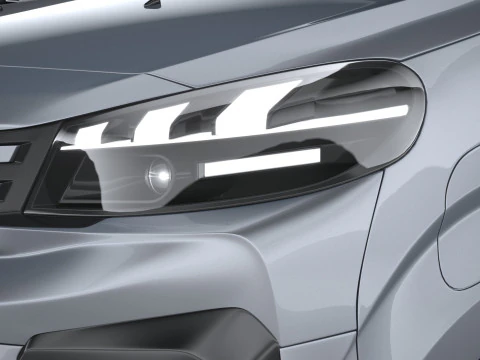 Peugeot E-Traveller 2024 3D Model