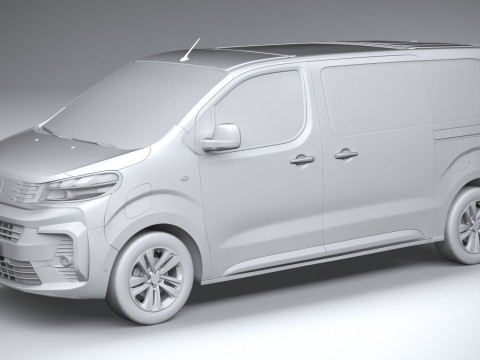 Peugeot E-Traveller 2024 3D 模型