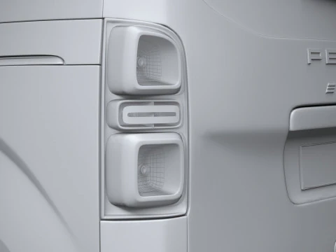 Peugeot E-Traveller 2024 3D Model
