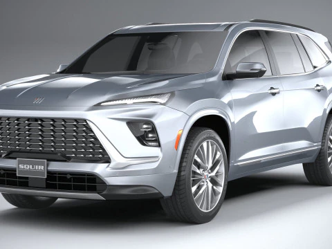 Buick Enclave 2025 3D Model