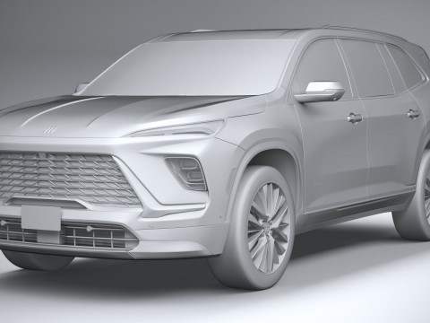 Buick Enclave 2025 Model 3D