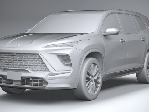 Buick Enclave 2025 3D Model