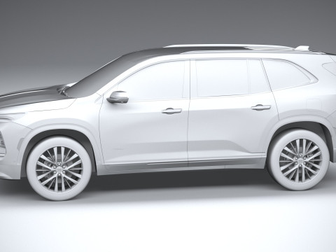 Buick Enclave 2025 Model 3D