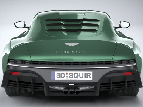 Aston Martin Valour 2024 LowPoly 3D Model