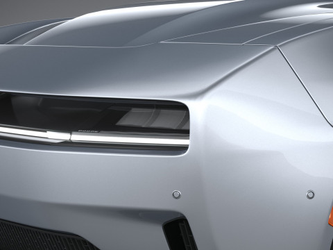 Dodge Charger Daytona 2024 LowPoly 3D Model
