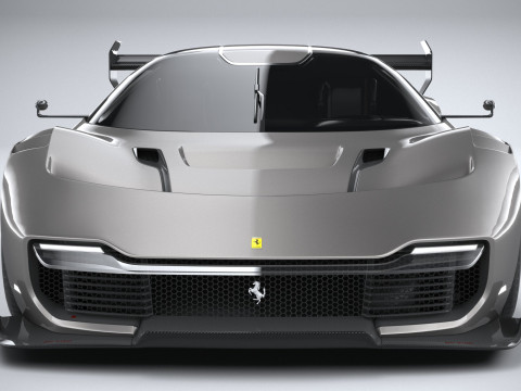 Ferrari KC23 2023 LowPoly Modelo 3D