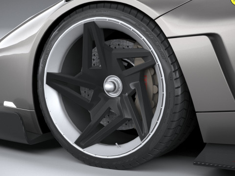 Ferrari KC23 2023 LowPoly Modelo 3D