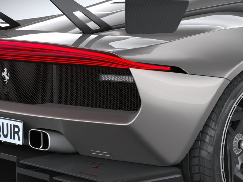 Ferrari KC23 2023 LowPoly Modelo 3D