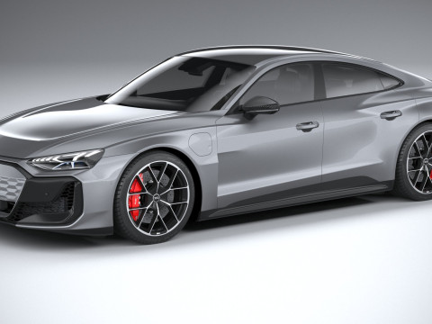 Audi RS E-Tron GT 2025 3D 모델