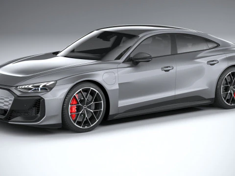 아우디 RS E-트론 GT 2025 3D 모델