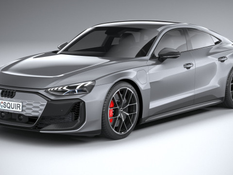 Audi RS E-Tron GT 2025 Model 3D