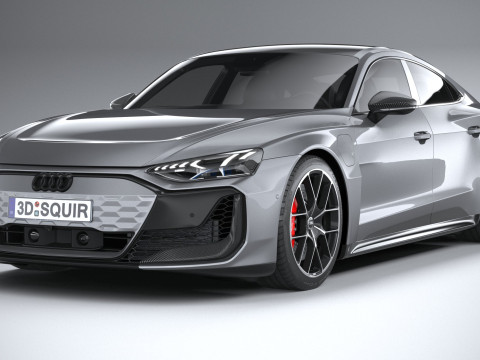 Audi RS E-Tron GT 2025 Model 3D