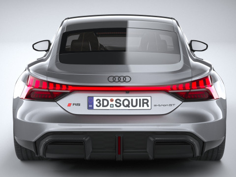 Audi RS E-Tron GT 2025 Model 3D