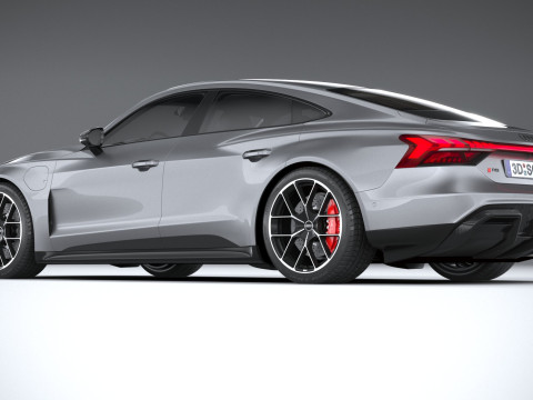 Audi RS E-Tron GT 2025 Model 3D
