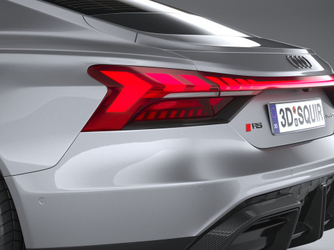 Audi RS E-Tron GT 2025 Model 3D