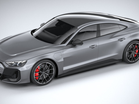 Audi RS E-Tron GT 2025 Model 3D
