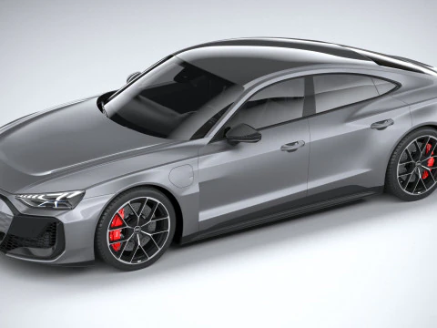 Audi RS E-Tron GT 2025 3D Model