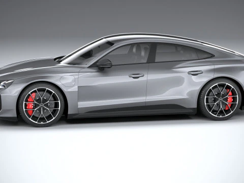 Audi RS E-Tron GT 2025 3D Model