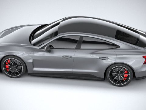 Audi RS E-Tron GT 2025 Model 3D