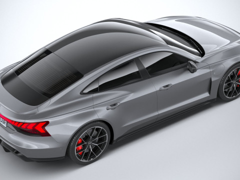 Audi RS E-Tron GT 2025 Model 3D