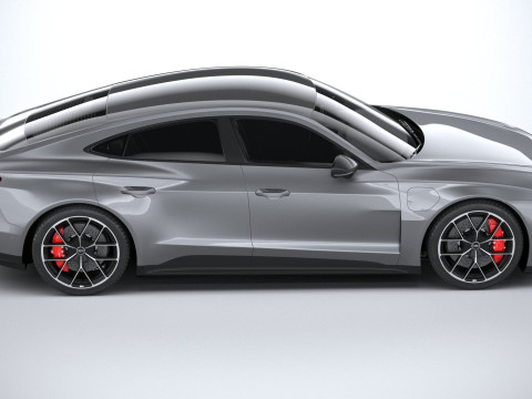 Audi RS E-Tron GT 2025 Model 3D