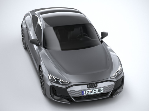 Audi RS E-Tron GT 2025 Model 3D