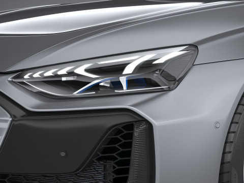 Audi RS E-Tron GT 2025 Model 3D