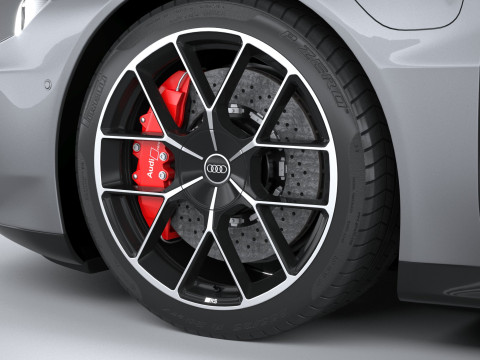 Audi RS E-Tron GT 2025 Model 3D
