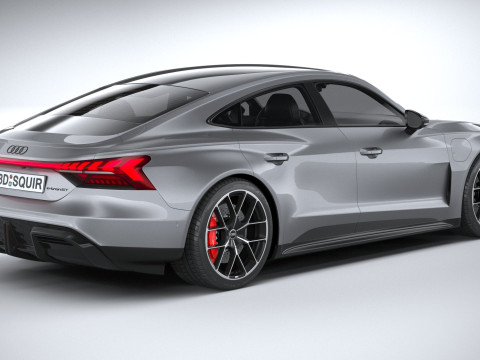 Audi RS E-Tron GT 2025 Model 3D