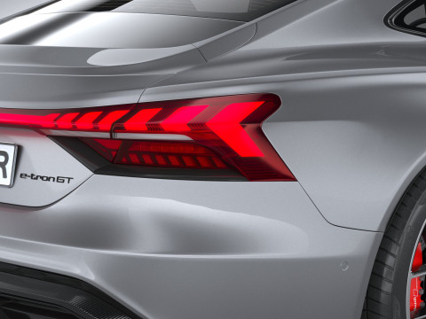 Audi RS E-Tron GT 2025 Model 3D