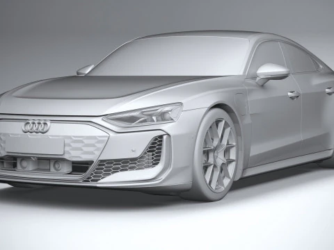 Audi RS E-Tron GT 2025 3D Model