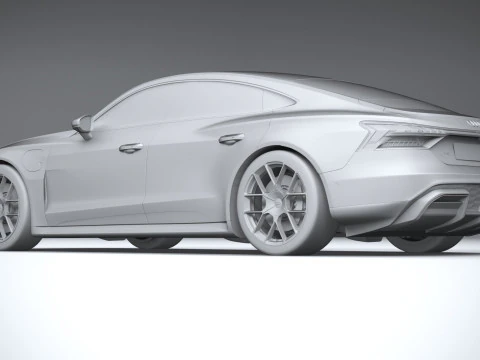 Audi RS E-Tron GT 2025 3D Model