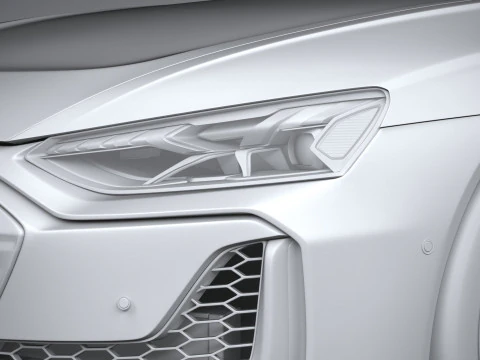 Audi RS E-Tron GT 2025 3D Model