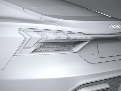 Audi RS E-Tron GT 2025 3D Model