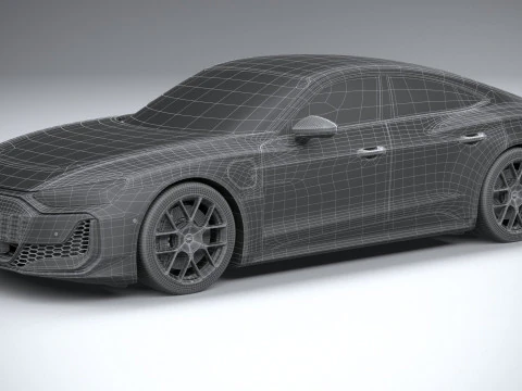 Audi RS E-Tron GT 2025 3D Model