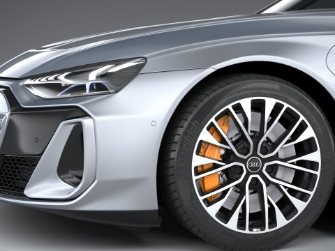 Audi S E-Tron GT 2025 Modello 3D