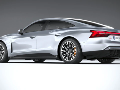 Audi S E-Tron GT 2025 3D Model