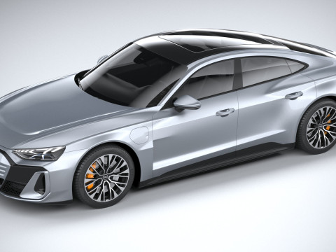 Audi S E-Tron GT 2025 Modello 3D
