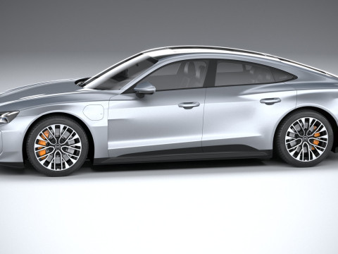 Audi S E-Tron GT 2025 Modello 3D