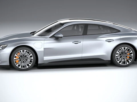 Audi S E-Tron GT 2025 3D Model