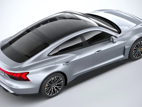 Audi S E-Tron GT 2025 3D Model