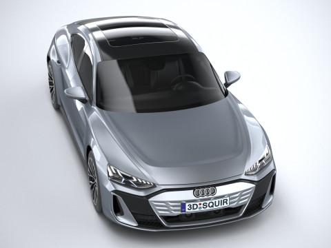 Audi S E-Tron GT 2025 Modello 3D
