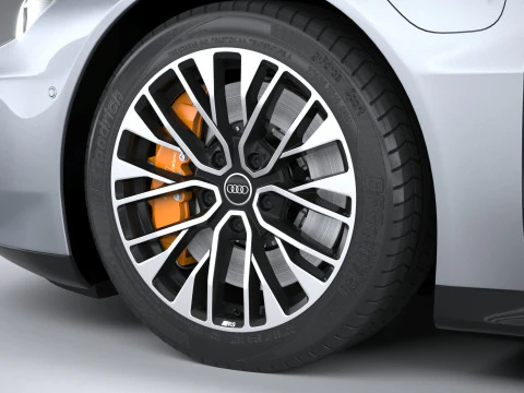 Audi S E-Tron GT 2025 3D Model