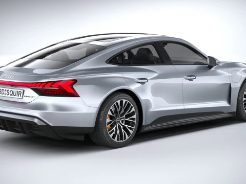 Audi S E-Tron GT 2025 3D Model