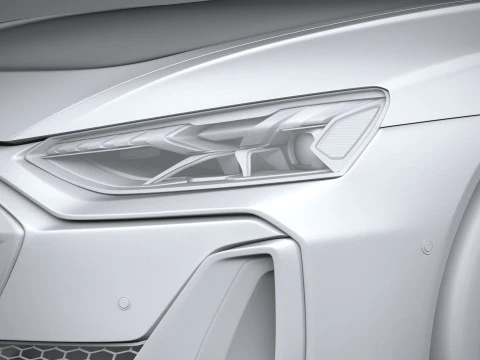 Audi S E-Tron GT 2025 3D Model