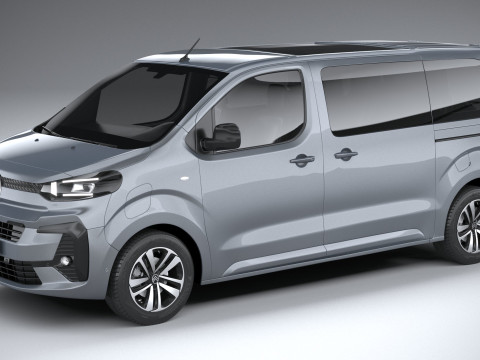 Citroen e-Spacetourer 2024 3D Model