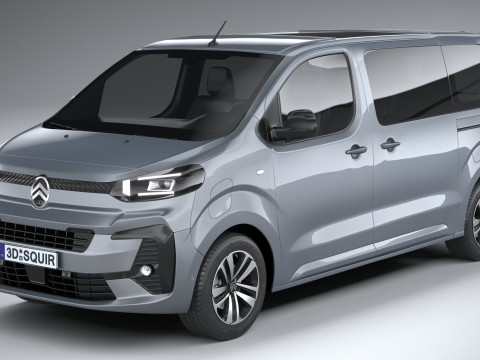 Citroen e-Spacetourer 2024 3D Модель