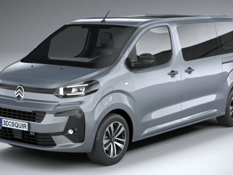 Citroen e-Spacetourer 2024 3D Model