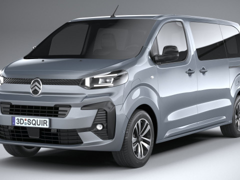 Citroen e-Spacetourer 2024 3D Модель